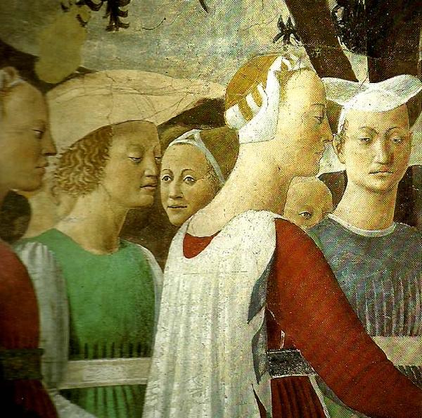 Piero della Francesca the legend of the true cross, detail china oil painting image